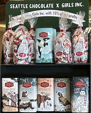 Seattle Chocolates Holiday Candy Bars
